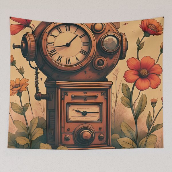 Artikelvorschau, T-Shirts mit mechanischer Steampunk-Stempeluhr. entworfen und verkauft von coolcomonshirts.