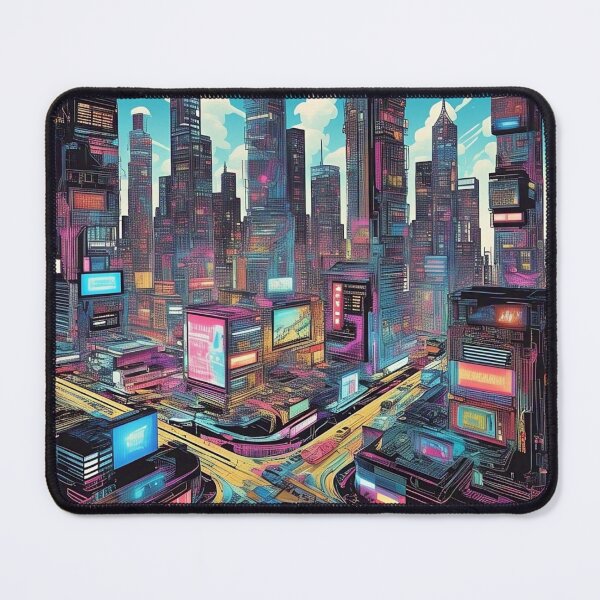 Item preview, Electro Skyline Dreams designed and sold by Esterlane.