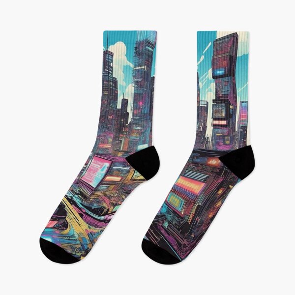 Item preview, Electro Skyline Dreams designed and sold by Esterlane.