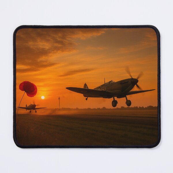 Item preview, Spitfire Sunrise Scramble designed and sold by Airpower Art.