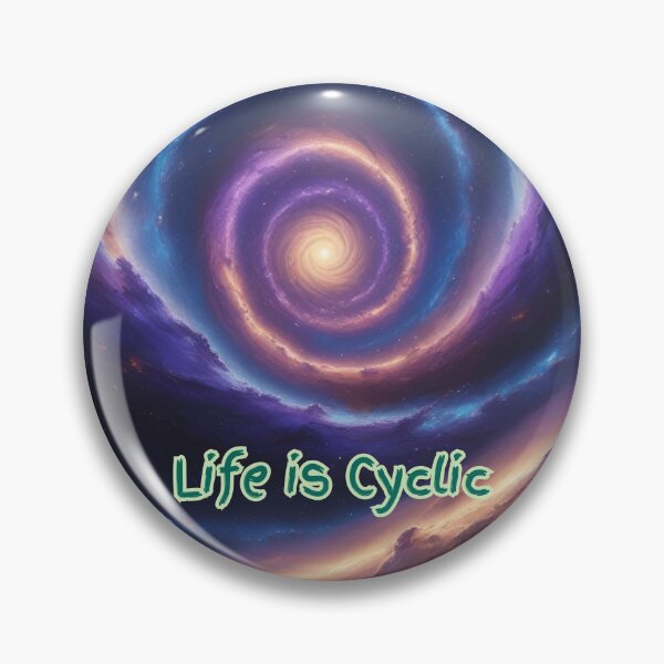 Item preview, Life is Cyclic designed and sold by HELLO TIGER.