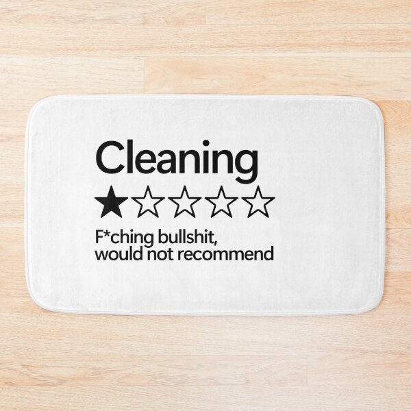 Item preview, Cleaning would not recommend designed and sold by shitpostee.
