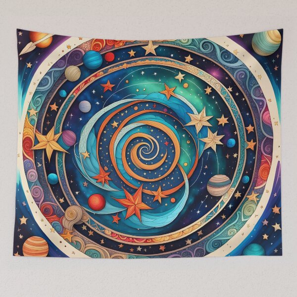 Item preview, Cosmic Mandala designed and sold by artedamensagem.