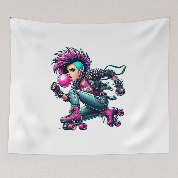 Item preview, Skater Punk Babe – Bubblegum and Attitude designed and sold by Confuzz1ed.