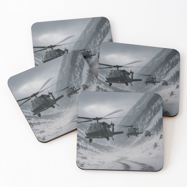 Item preview, Winter Black Hawks designed and sold by Airpower Art.