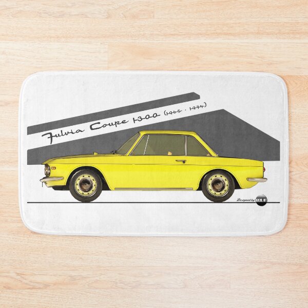 Item preview, Fulvia Coupé 1300 - 1965 -1974 - (Giallo Maya) – Rally Roots in Style designed and sold by Azaziel.