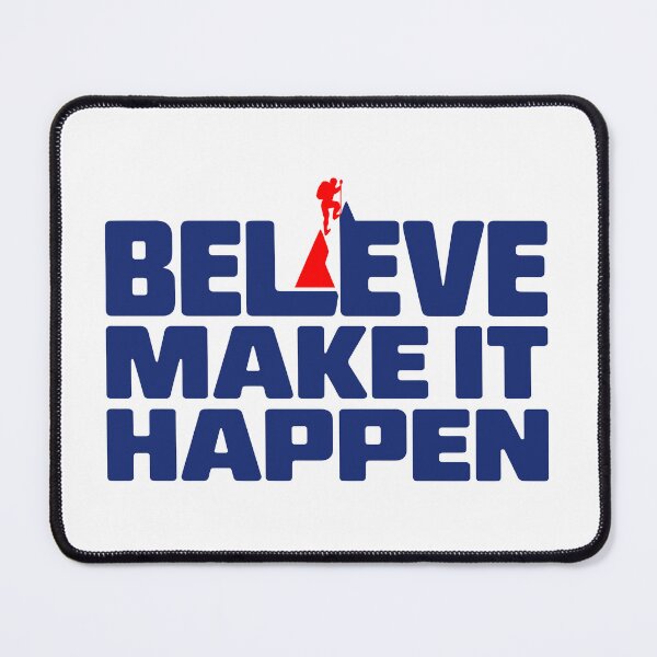 Item preview, Make It Happen | Strong Motivational Typography designed and sold by SohaTrends.