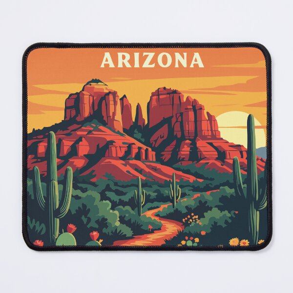 Item preview, Sedona Arizona – Desert Magic and Red Rock Trails designed and sold by pixelated_echoes.