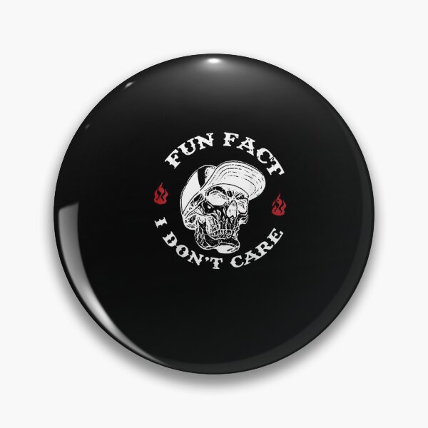 Item preview, Fun Fact I Don't Care Funny Skeleton Sarcastic Adult Humor designed and sold by Juan Pedro Matta.