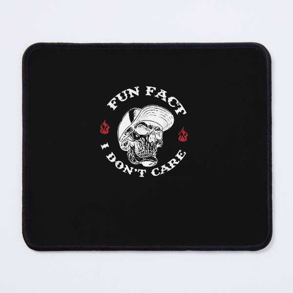 Item preview, Fun Fact I Don't Care Funny Skeleton Sarcastic Adult Humor designed and sold by Juan Pedro Matta.