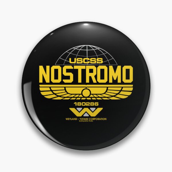 Item preview, Nostromo/Weyland Block Colour logo design designed and sold by Iiswaz.