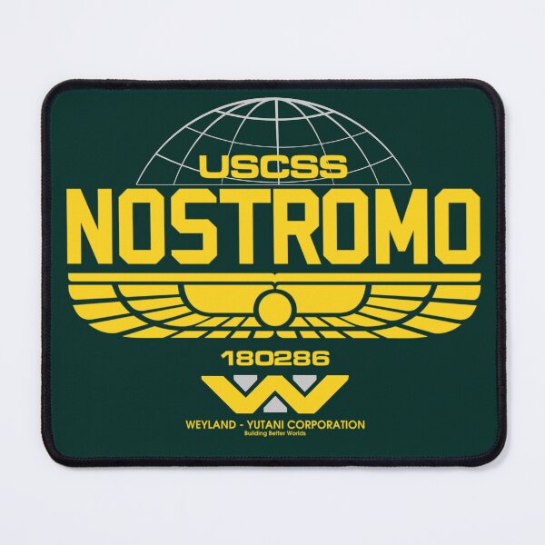 Item preview, Nostromo/Weyland Block Colour logo design designed and sold by Iiswaz.