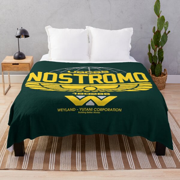Item preview, Nostromo/Weyland Block Colour logo design designed and sold by Iiswaz.