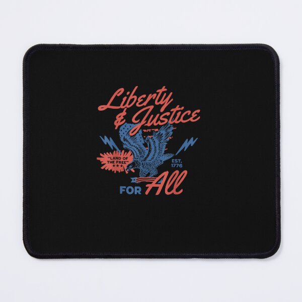 Item preview, Funny 4th July Land Of The Free Liberty And Justice For All designed and sold by Juan Pedro Matta.