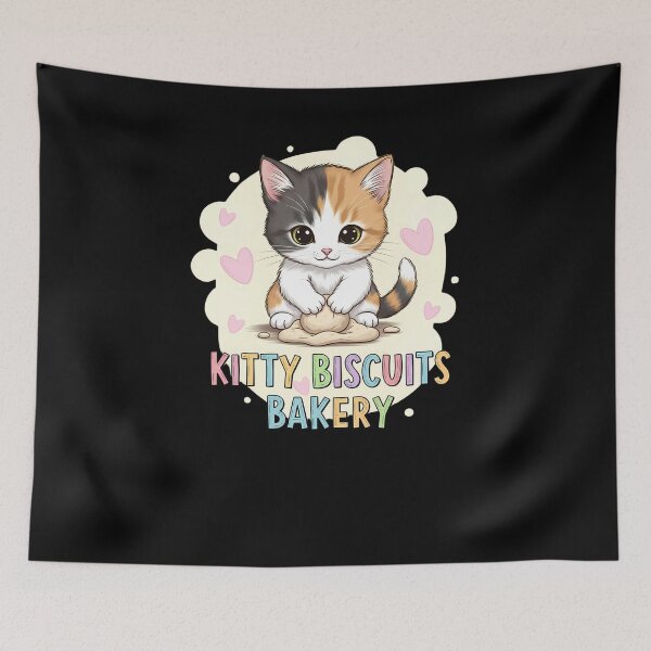 Item preview, Kitty Biscuits Bakery designed and sold by RobbyCreations.