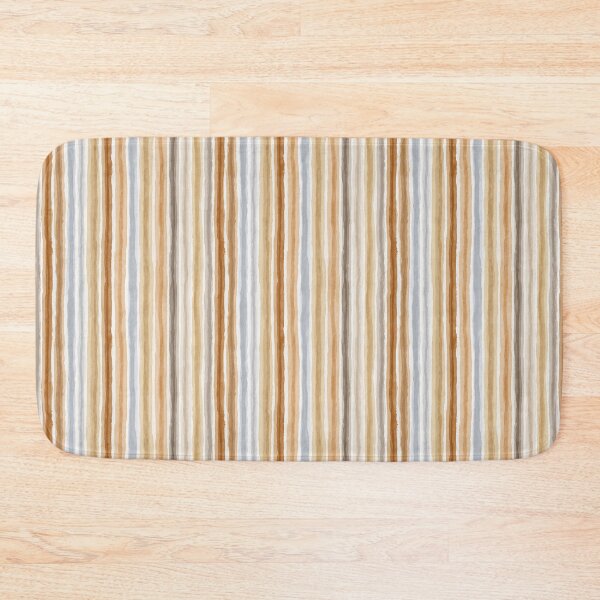 Item preview, Bright Neutral Earth Tones Striped Pattern designed and sold by sheprint.
