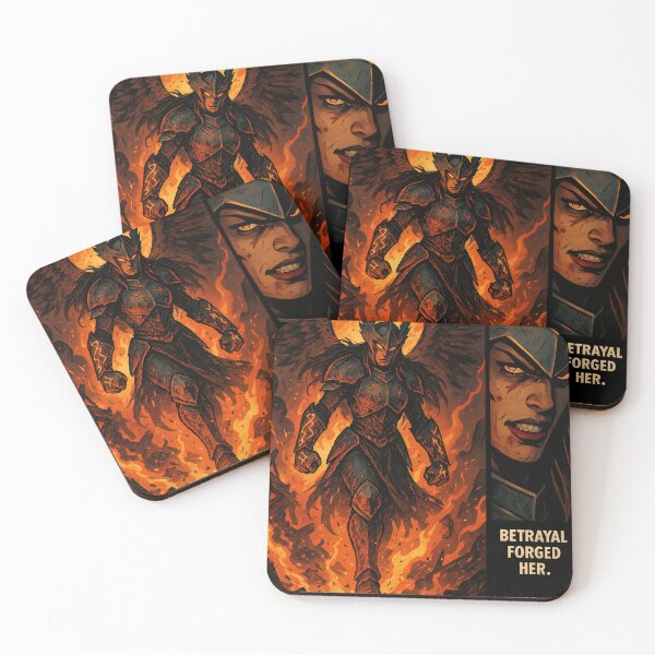 Item preview, Vengeful Valkyrie | Born of Fire and Wrath designed and sold by Exploring Silliness.