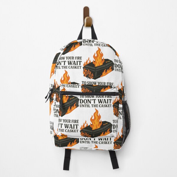 Item preview, Don’t Wait Until the Casket to Show Your Fire – Inspirational Gothic T-Shirt designed and sold by TeeTimeTreasure.