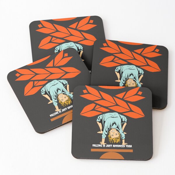 Item preview, Falling is just advanced yoga designed and sold by podas.