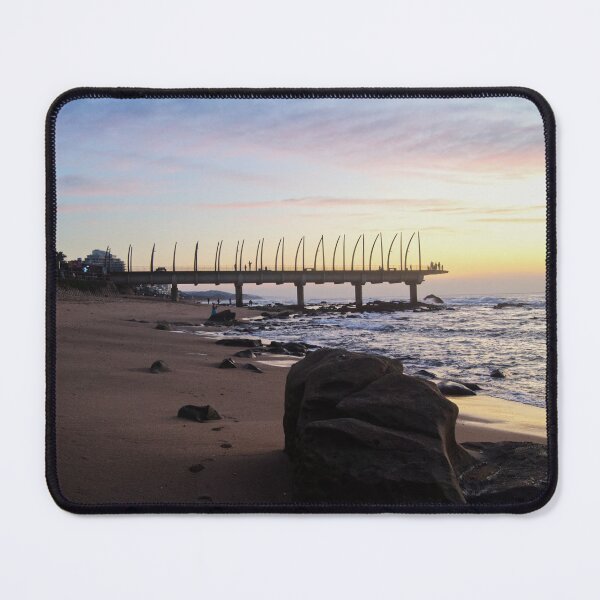 Item preview, Morning Light at Umhlanga – Whalebone Pier in the Distance designed and sold by jacoalberts.