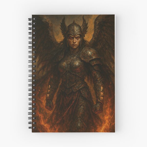 Item preview, Valkyrie of Flame and Fury designed and sold by Exploring Silliness.