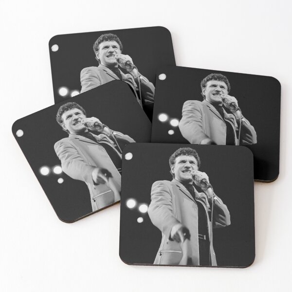 Item preview, Dennis DeYoung - BW Photograph designed and sold by ConcertImages.