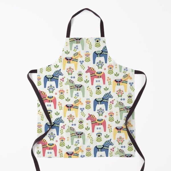 Item preview, Colorful Swedish Dala Horses designed and sold by Barbara Pixton.