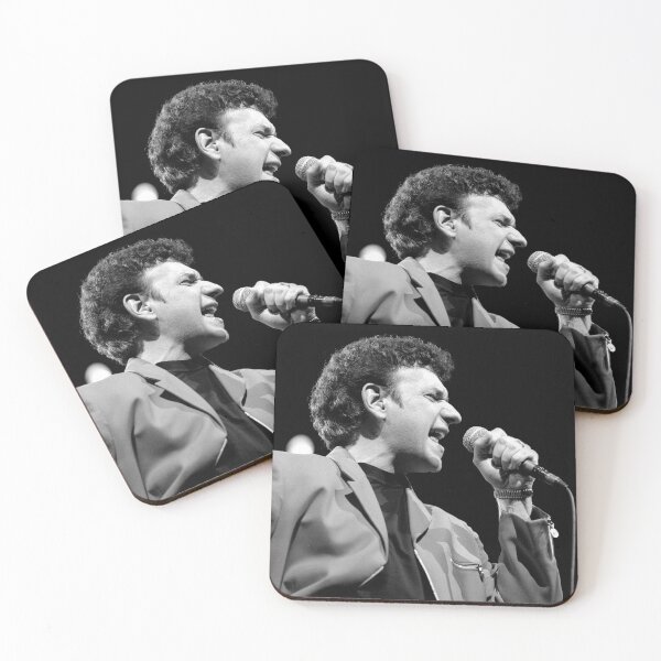 Item preview, Dennis DeYoung - BW Photograph designed and sold by ConcertImages.