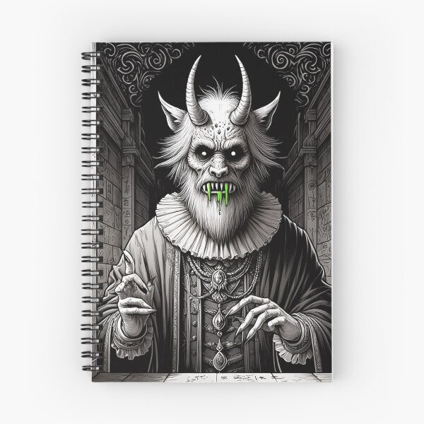 Item preview, Eldritch dark Lord of dread Dagon cult Cthulhu follower of Darkmere staring at you with his eyes of the void designed and sold by Vintage Designs +.