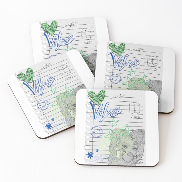 Item preview, Vibe Check Doodle – Alt Girl Notebook Art designed and sold by KissellArt.