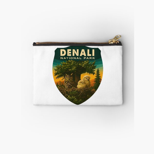 Item preview, Denali National Park Retro Mountain Wilderness Sticker designed and sold by Ismeal Von.