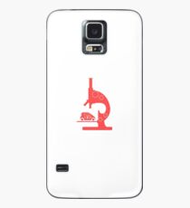 Microscope, electric car. Case/Skin for Samsung Galaxy