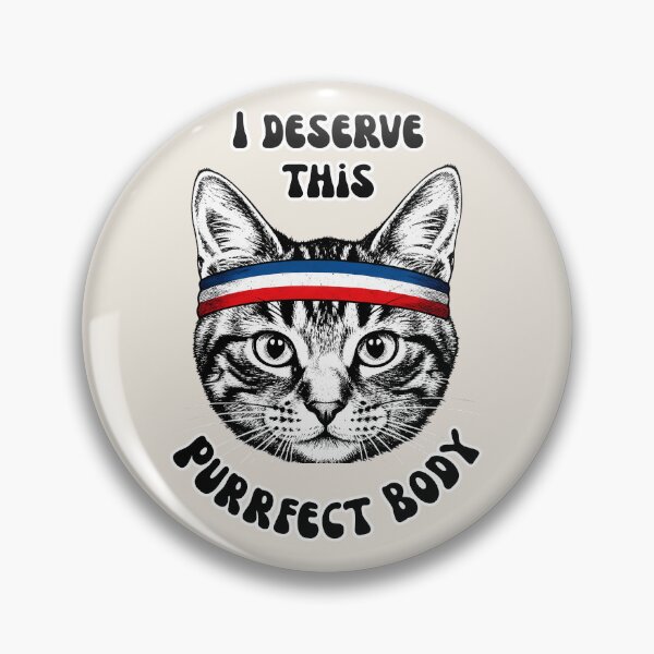 Item preview, Workout cat purrfect body  designed and sold by FatBirdie.
