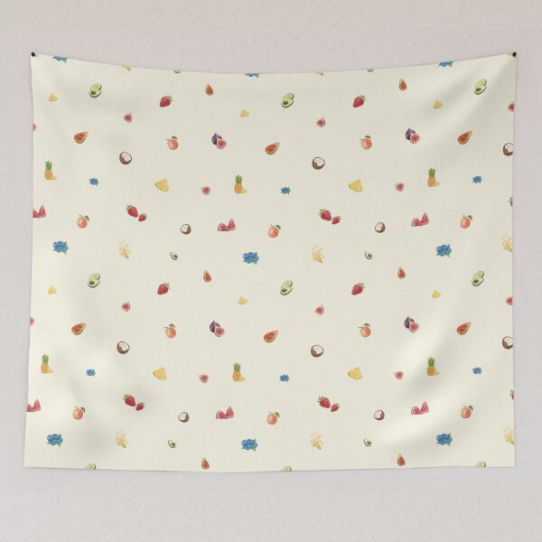 Item preview, Delightful Scattered Fruit Pattern designed and sold by nuteling.
