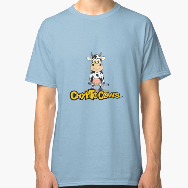 CryptoCows merchandise with logo Classic T-Shirt