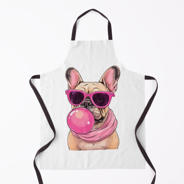 Item preview, Trendy French Bulldog Bubblegum Pink Glasses designed and sold by JerdbordinShop.