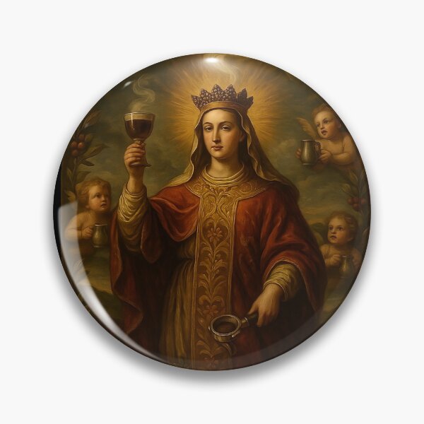 Item preview, High Priestess of Caffeine – Baroque Coffee Worship designed and sold by TOSHA-Poland.