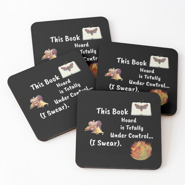 Item preview, This Book Hoard Is Totally Under Control (I Swear) designed and sold by KissellArt.