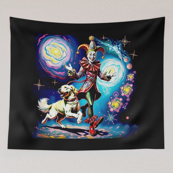 Item preview, The Jester and the Labrador designed and sold by Helios Be. Lavsh.