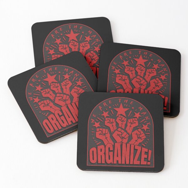 Item preview, We are the many - Organize! designed and sold by Dunkelflaute.