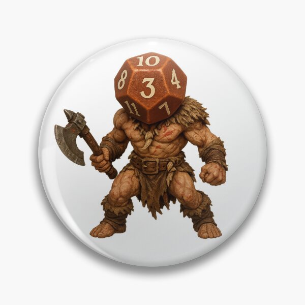 Item preview, Role-Playing Character - Viking Barbarian / Barbarian Berserker (Dice 12) designed and sold by Candie_Loudenfrau_Art.