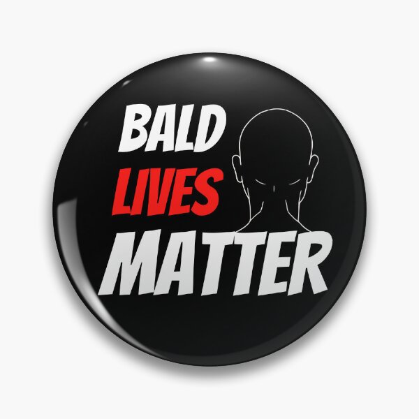 Item preview, Bald Lives Matter – Funny Cool Vintage Bald Pride designed and sold by Freedesign-home.