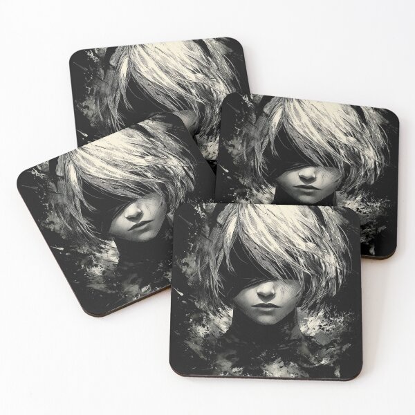Item preview, 2B YoRHa No.2 Nier Automata Print design designed and sold by Senpaiwaves.