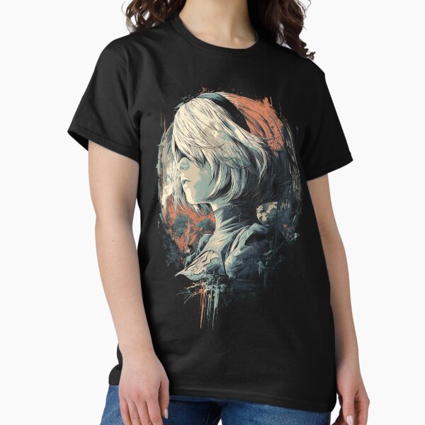 Item preview, 2B YoRHa No.2 Nier Automata Print design designed and sold by HakoCity.