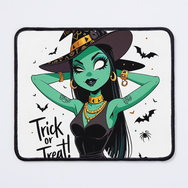 Item preview,  Trick or Treat! Halloween witch cool cute design designed and sold by Vintage Designs +.