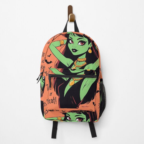Item preview, Its time to scream Trick or Treat! Halloween witch cool cute design designed and sold by Vintage Designs +.