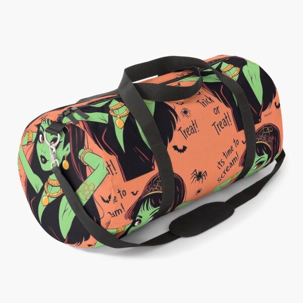 Item preview, Its time to scream Trick or Treat! Halloween witch cool cute design designed and sold by Vintage Designs +.