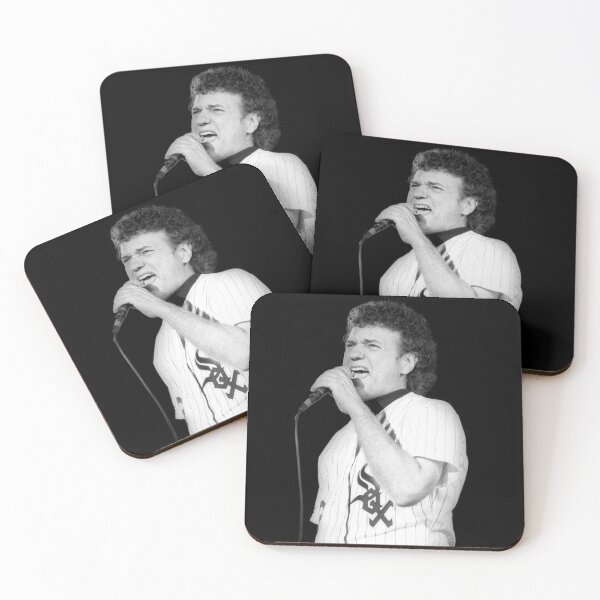 Item preview, Dennis DeYoung - BW Photograph designed and sold by ConcertImages.