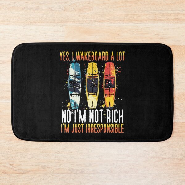 Item preview, Wakeboard Wakeboarder I´m Not Rich Wakesurfing Wakeboarding designed and sold by melomedia.
