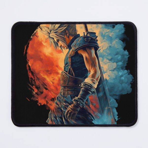 Item preview, Cloud Strife FF7 Final Fantasy Art Design designed and sold by Senpaiwaves.